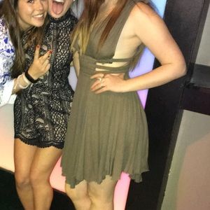 Free People Cutout Dress